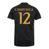 Camiseta de fútbol Real Madrid Camavinga 12 Tercera Equipación 23-24 - Hombre